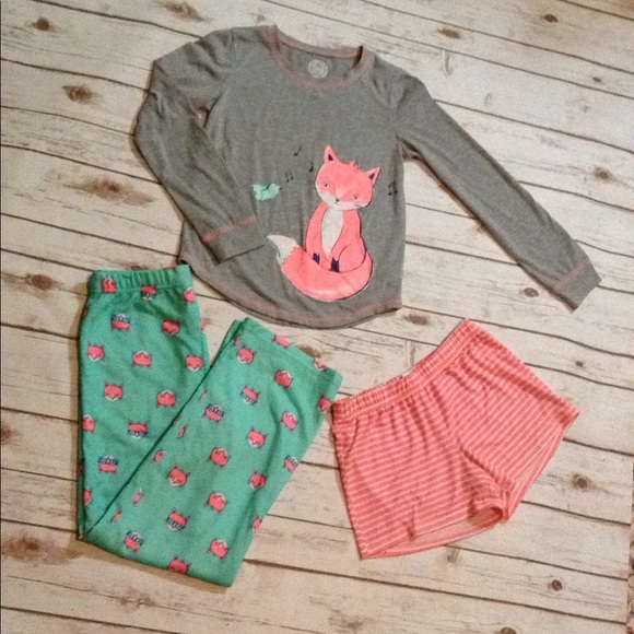 SO Fox Pajama Set - Picture 2 of 5